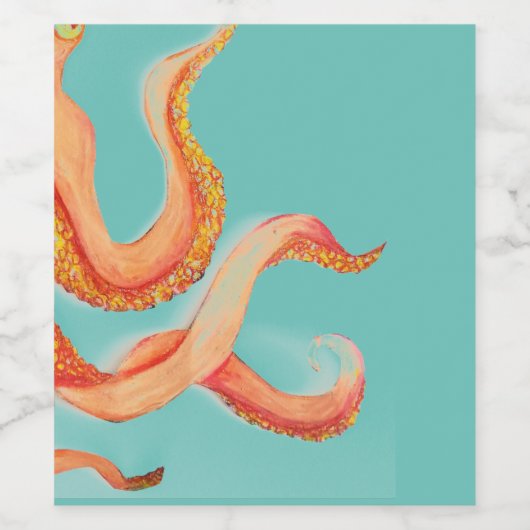 オレンジタコ ワインラベル (シングルラベル)