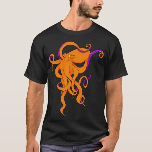 オレンジタコ Tシャツ (正面)