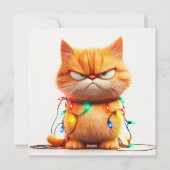 オレンジタビーのホリデー・ドラマ ホリデーカード (正面)