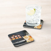 オレンジタビーキャットバイファイアコースター コースター (右側)