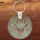 オレンジタビー猫 キーホルダー (正面)
