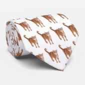 オレンジタビー猫 ネクタイ (ロール)