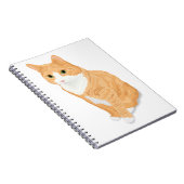 オレンジタビー猫 ノートブック (右側)