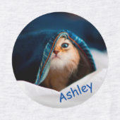 オレンジタビー猫 ラベル (デザイン1)