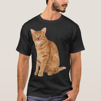 オレンジタビー猫 Tシャツ