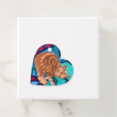 オレンジタブビーキャットウォーター色 フェイバータグ (インサイチュ)