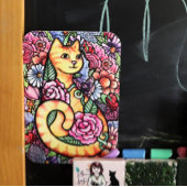 オレンジタブビーキャットフラワーガーデン 招待状