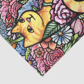 オレンジタブビーキャットフラワーガーデン 薄葉紙 (詳細)