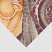 オレンジタンジェリンタコクラーケンのヴィンテージマップ 薄葉紙 (詳細)