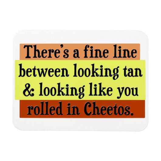 オレンジタンジョークマグネット マグネット (横)