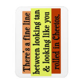 オレンジタンジョークマグネット マグネット (縦)