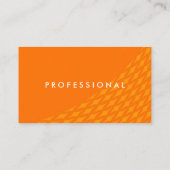オレンジダイヤモンドの質の専門の名刺 名刺 (裏面)