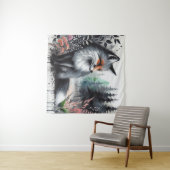 オレンジダッシュ タペストリー (インサイチュ(横))