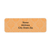オレンジダマスク ラベル (正面)