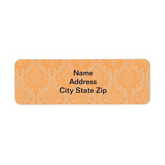 オレンジダマスク ラベル (正面)