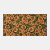 オレンジダリアガーデン デスクマット (正面)