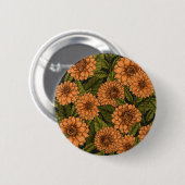 オレンジダリアガーデン 缶バッジ (正面&裏面)