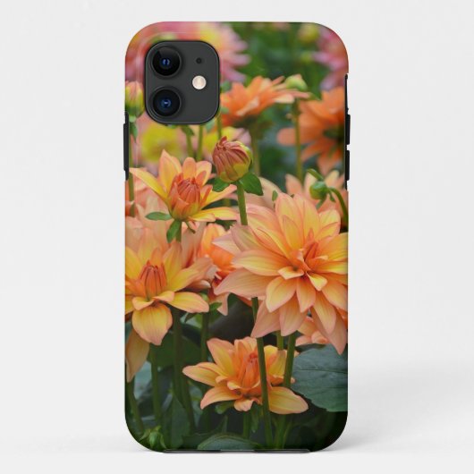オレンジダリア花園 Case-Mate iPhoneケース (裏面)