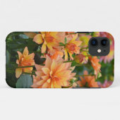 オレンジダリア花園 Case-Mate iPhoneケース (裏面(横))