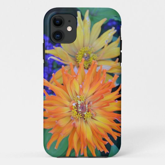 オレンジダリア花ipad携帯ケース Case-Mate iPhoneケース (裏面)