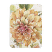 オレンジダリア マグネット (縦)