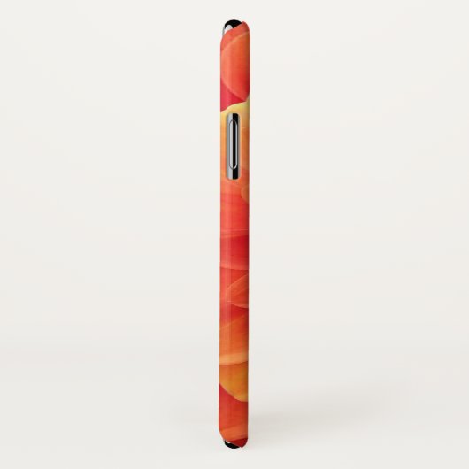 オレンジダーリア Case-Mate iPhoneケース (裏面/右)