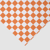 オレンジチェッカーボード 薄葉紙 (詳細)