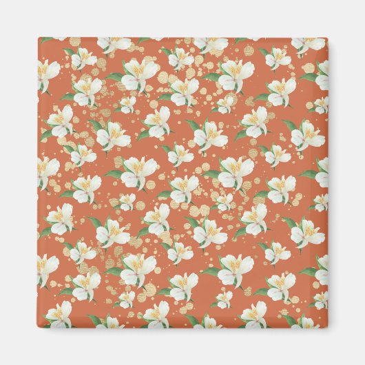 オレンジチキンレシピ マグネット (正面)