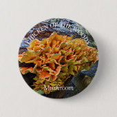 オレンジチキン・オブ・ザ・ウッズ 缶バッジ (正面)