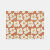 オレンジチキン フリースブランケット (正面(横))