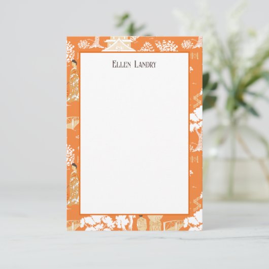 オレンジチノイスリーパゴダ サンキューカード (スタンド正面)