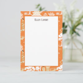 オレンジチノイスリーパゴダ サンキューカード