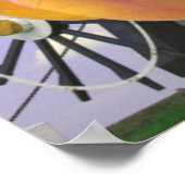 オレンジチューリップウィンドミルポスタープリント ポスター (角)