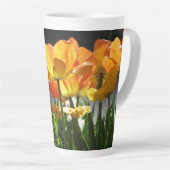 オレンジチューリップストールマグ カフェラテマグ (右アングル)