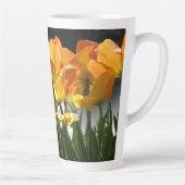 オレンジチューリップストールマグ カフェラテマグ (右)