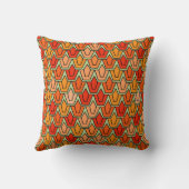 オレンジチューリップフィールド クッション (裏面)