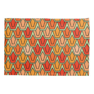 オレンジチューリップフィールド 枕カバー