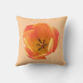オレンジチューリップ枕 クッション (裏面)