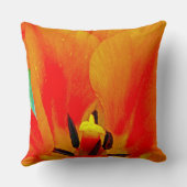 オレンジチューリップ クッション (裏面)