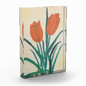 オレンジチューリップ フォトブロック (左)