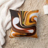 オレンジチョコレート クッション (ブランケット)