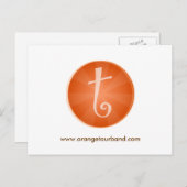 オレンジツアーはがき ポストカード (正面/裏面)