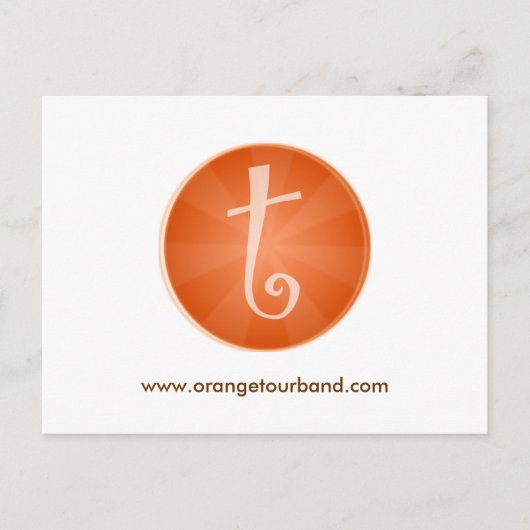 オレンジツアーはがき ポストカード (正面)