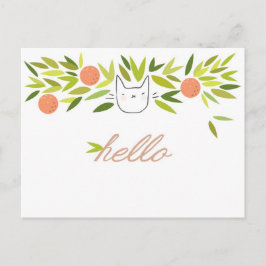 オレンジツリーキャット ポストカード