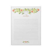 オレンジツリーキャットXLメモ帳 ノートパッド (回転)