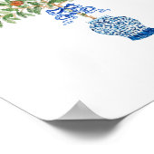 オレンジツリージンジャージャートピアリーアートプリントポスター ポスター (角)