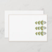 オレンジツリートピアリージンジャーズ サンキューカード (正面/裏面)