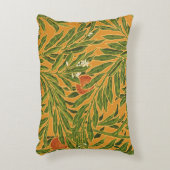 オレンジツリーヴィンテージカラフルフローラ アクセントクッション (正面(垂直))