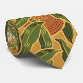 オレンジツリーヴィンテージ壁紙パターンアールヌーボー ネクタイ (ロール)