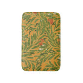 オレンジツリーヴィンテージ壁紙パターンアールヌーボー バスマット (正面縦)